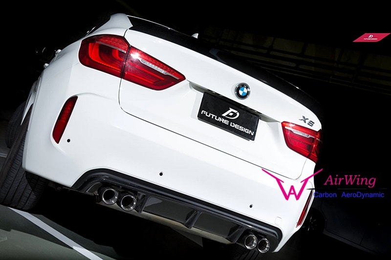 F85 X5MF86 X6M - RKP style Carbon Rear Diffuser 07